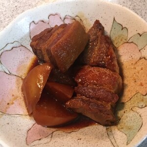 とろける美味しさ♪　「豚角煮(東坡肉)」